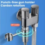 3M Pipe Handheld Bidet Sprayer for Toilet, Bathroom Use Stainless Steel Australian Standard - Image 8