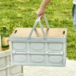 Picnic Basket & Camping Storage Box – Foldable, Portable, Stackable - Image 4