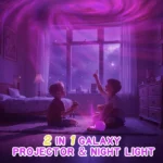 Galaxy Mood Lamp with Remote – Starry Night Projector for Kids, Bedroom, Party & Holidays - Image 8