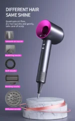 Household Leafless Hair Dryer – High Power, Negative Ion Hair Care, Silent - Image 5