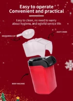 Mini Electric Popcorn Maker – Healthy Oil-Free Air Popper for Home Use - Image 9