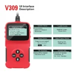 Universal OBDII Diagnostic Tool – Car Code Reader & Scanner (V309) - Image 6