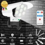 Outdoor Solar Dummy Camera with LED Security Light - Image 6