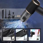 Portable Cordless Car Vacuum Cleaner – 2-in-1 Vacuum and Air Duster with Multi-Nozzles - Image 2