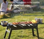 Portable Folding BBQ Grill – Outdoor Charcoal Stove for Picnic & Camping - Image 5