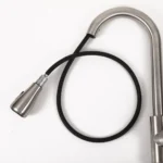 Pull-Out Kitchen Sink Mixer Tap – Stainless Steel, Dual Function Hot & Cold Water - Image 5
