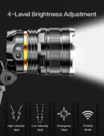 Outdoor Waterproof Rechargeable Head-Mounted Headlamp – P50 LED with Variable Zoom - Image 8