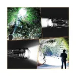 Rechargeable LED Flashlight – High Lumens, Waterproof, Zoomable, 7 Modes - Image 3