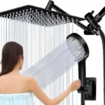 8inch Large Square High Pressure Rain Shower Set 3 Pressure Full Shower Set - Image 11