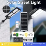 Outdoor Solar LED Motion Sensor Light – 3 Lighting Modes, IP65 Waterproof Wall Light