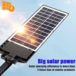 Outdoor Solar LED Motion Sensor Light – 3 Lighting Modes, IP65 Waterproof Wall Light - Image 8