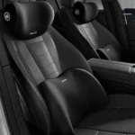 Car Lumbar Cushion Back Cushion Lumbar Support Memory Foam Fashion Car Headrest Car Neck Pillow Lumbar Pad Long Driving - Image 8
