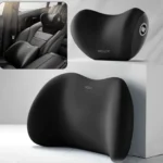 Car Lumbar Cushion Back Cushion Lumbar Support Memory Foam Fashion Car Headrest Car Neck Pillow Lumbar Pad Long Driving