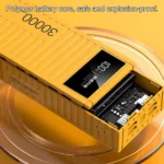 New Real 30000mah Power Bank Cables Included LCD Display 4 times charging 66W Fast Charging - Image 5
