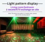 Compact USB-Powered Disco Light – Sound-Activated RGB Laser - Image 5