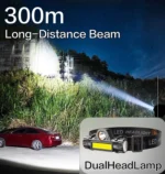 USB Rechargeable LED Headlamp – Waterproof, Adjustable, Lightweight - Image 9