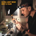 USB Rechargeable LED Headlamp – Waterproof, Adjustable, Lightweight - Image 2