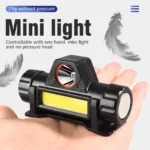USB Rechargeable LED Headlamp – Waterproof, Adjustable, Lightweight - Image 3
