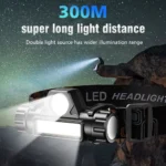 USB Rechargeable LED Headlamp – Waterproof, Adjustable, Lightweight - Image 6