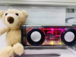V8 TWS Dual-Tone Transparent Mech Bluetooth 5.0 Wireless Speaker - Image 9