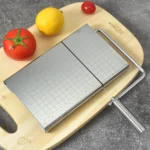 Wire Cheese Slicer with Scale – Stainless Steel Kitchen Cutting Tool - Image 4