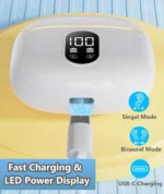 X87 Bluetooth Earbuds – Wireless Stereo, Noise-Cancelling, LED Display & Touch Control - Image 3