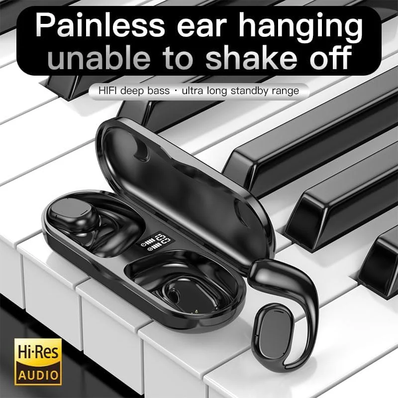 x97-bluetooth-earbuds-wireless1 X97 Bluetooth Earbuds – Wireless Stereo, IPX5 Waterproof, 8-Hour Battery, Voice Control - Image 1