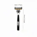 Men's Manual Safety Razor Set, featuring 6-layer stainless s - Image 4