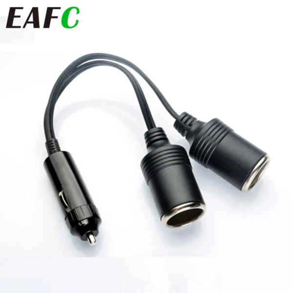 Universal Dual Port Car Cigarette Lighter Splitter Female So
