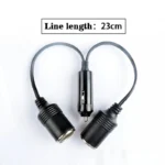 Universal Dual Port Car Cigarette Lighter Splitter Female So - Image 12