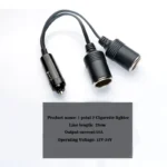 Universal Dual Port Car Cigarette Lighter Splitter Female So - Image 6