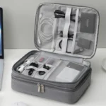 Three Layer Digital Storage Bag Multi-functional Cable Stora