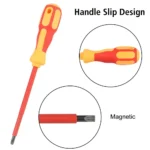 High Safety Magnetic Insulated Screwdriver Set Cross Flat Mu - Image 14
