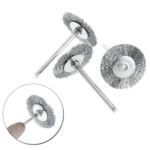 9Pcs/set Steel Wire Brush For Dremel Rotary Tool Paint Rust - Image 7