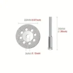12Pcs/set 22mm Hss Cutting Disc Circular Saw Blade Metal Cut - Image 3