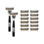 Men's Manual Safety Razor Set, featuring 6-layer stainless s - Image 16