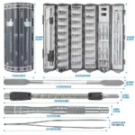 128‑in‑1 Magnetic Precision Screwdriver Set Multifunctional - Image 9