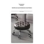 Caster Wheel Stool, Household Mobile Stool with Wheels, Chil - Image 13