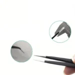 6pcs Precision Long Tweezers Set ESD Anti-Static Stainless S - Image 2