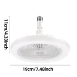 Rotatable 3in1 Ceiling Fan with Remote Control Lighting Lamp - Image 6