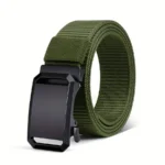 Automatic Buckle Belt, Canvas Tactical Workwear Casual Outdo - Image 9