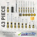 Magnetic Screwdriver Set Phillips Flat Head Non‑Slip Handle - Image 4