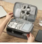 Three Layer Digital Storage Bag Multi-functional Cable Stora - Image 13