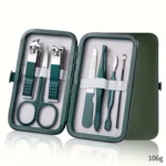 Professional 7/10/12/18 Piece Nail Care Kit Stainless Steel - Image 11