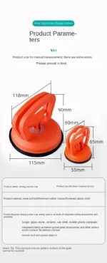 1pcs Dent Puller Pull Bodywork Panel Remover Sucker Tool 2In - Image 20