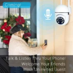 A7 Wireless Monitoring Camera 360 Degree Intercom 1080P Home - Image 3