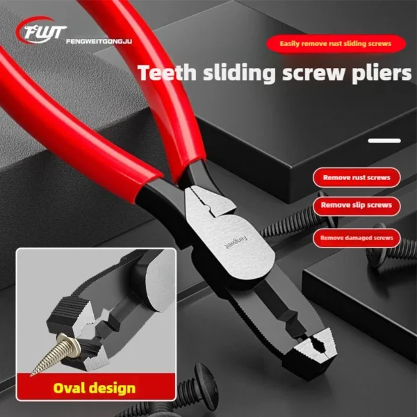 slip-tooth screw pliers Screw removal pliers slip-wire plier