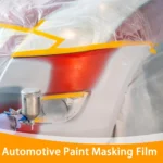 Pre-Taped Masking Film Protection PE Covering Cloth Tape for - Image 6