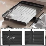 1 Pcs 2‑Tier Detachable Dish Drying Rack, Metal Multifunctio - Image 8