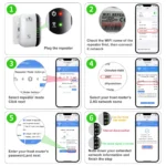 300Mbps WIFI Repeater Remote Wi-Fi Amplifier 802.11N WiFi Si - Image 11
